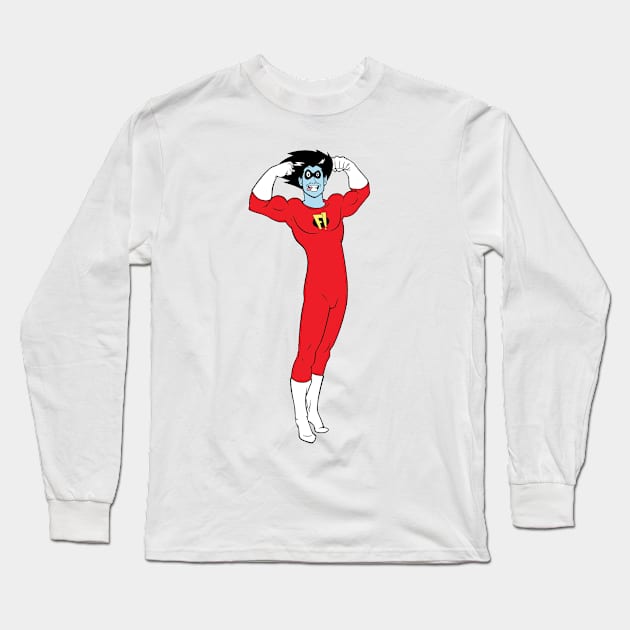 Freakazoid! Freakazoid! Long Sleeve T-Shirt by doodlindean